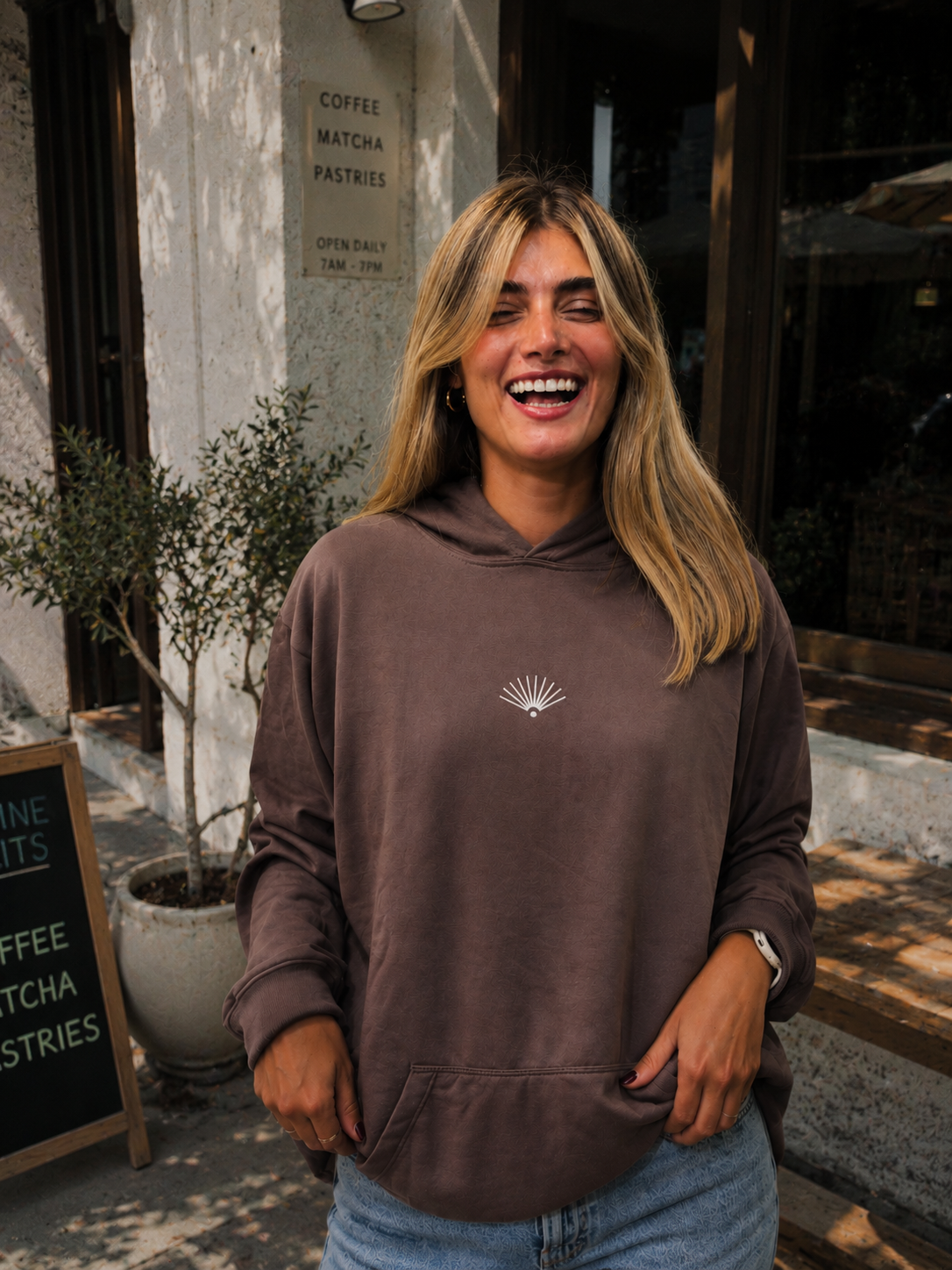 Hoodie Unisex Clasico La Perla
