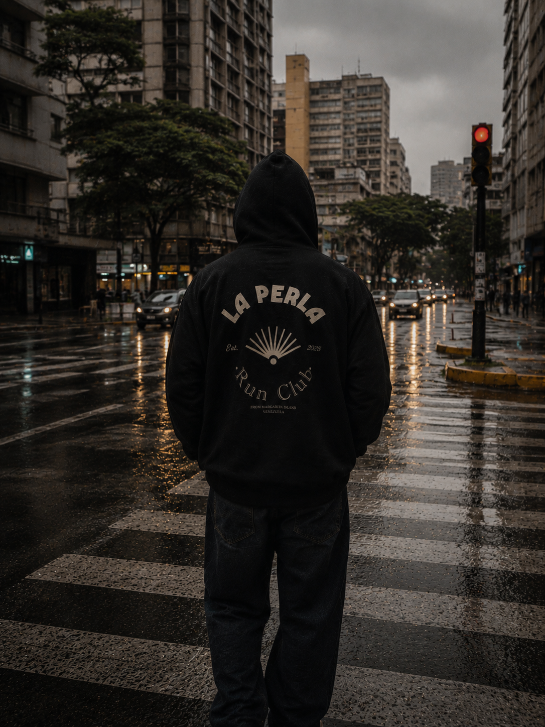 Hoodie Unisex Clasico La Perla