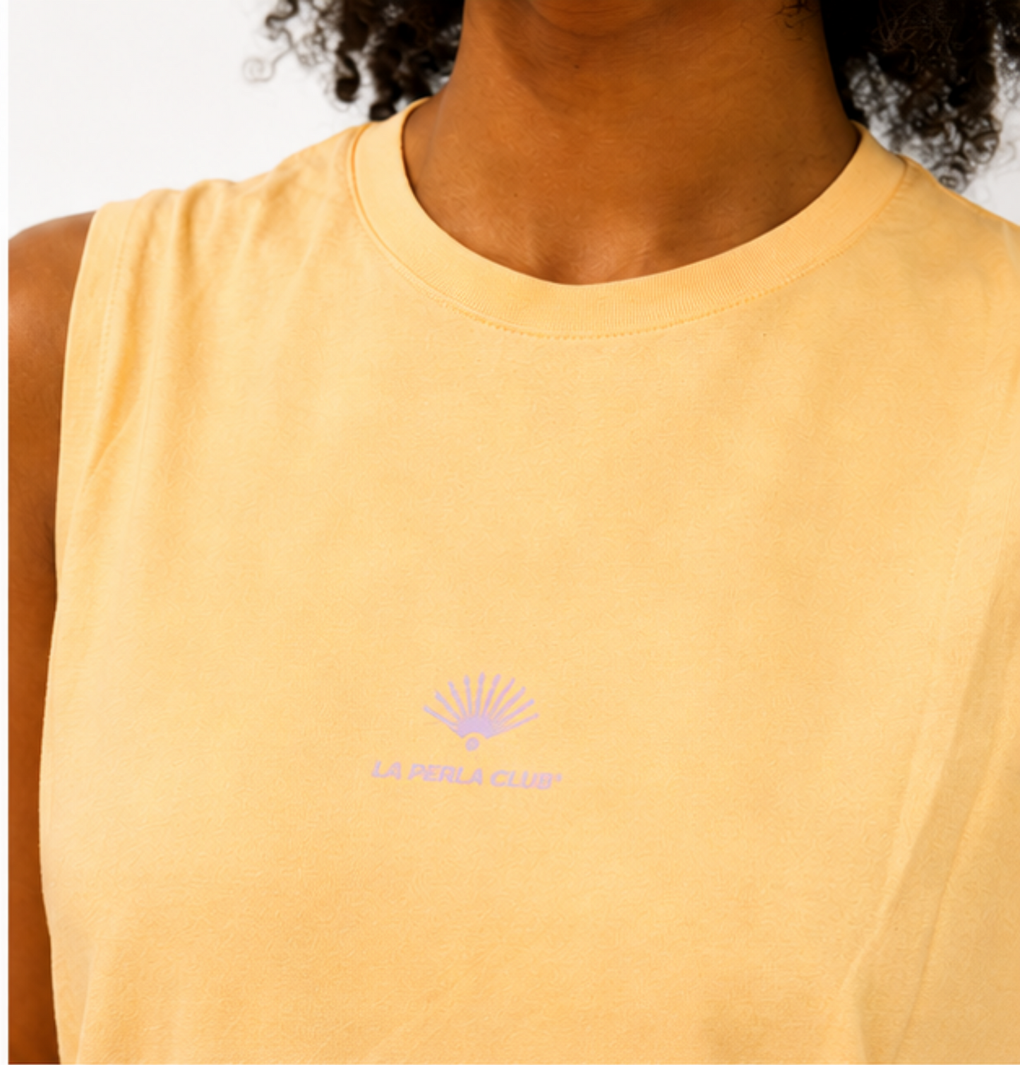 Una Perlita Muscle Tee Mujer
