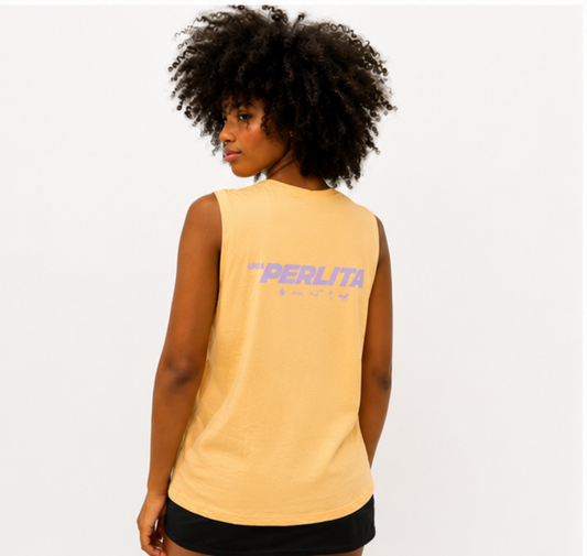 Una Perlita Muscle Tee Mujer