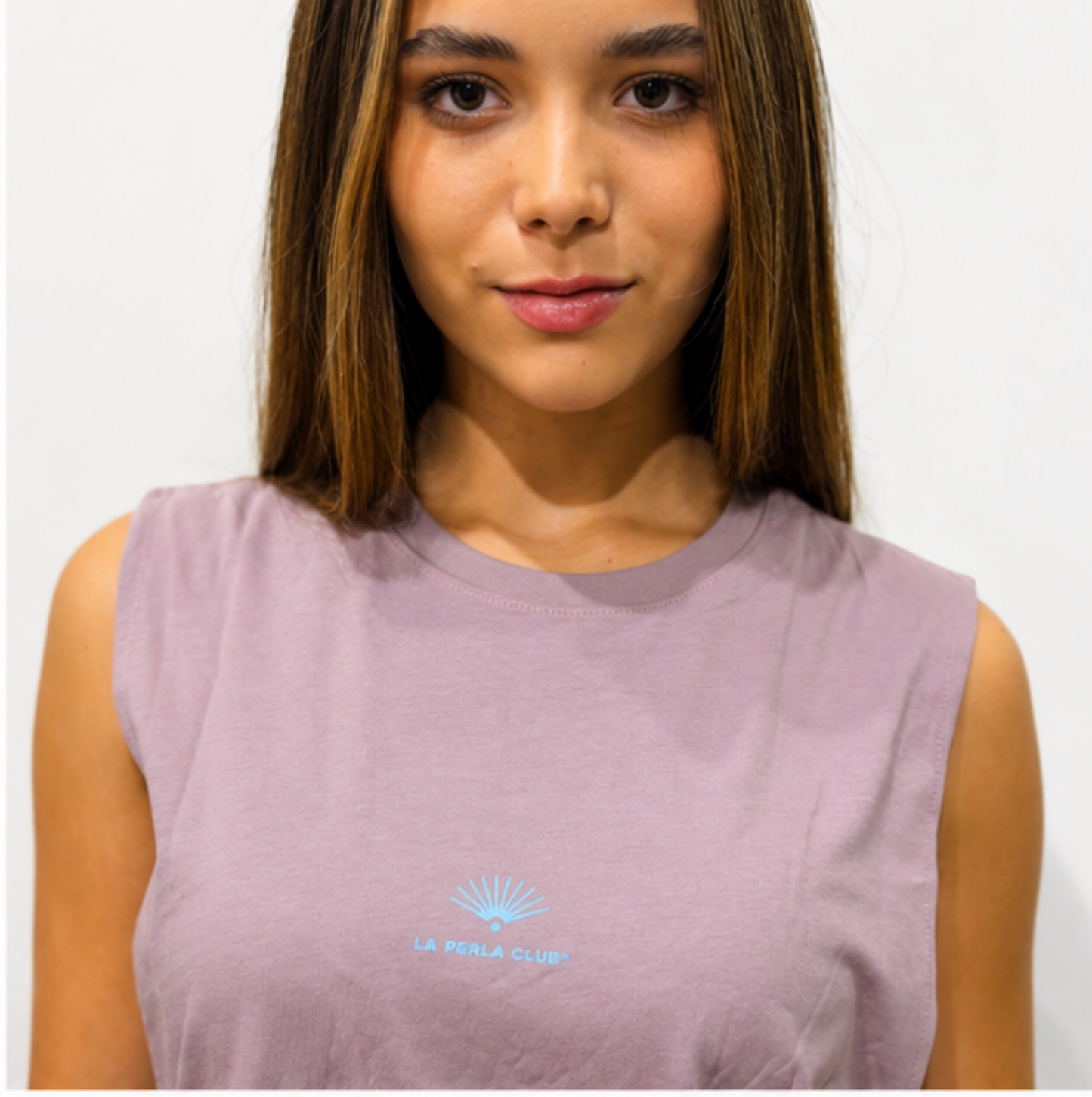Una Perlita Muscle Tee Mujer