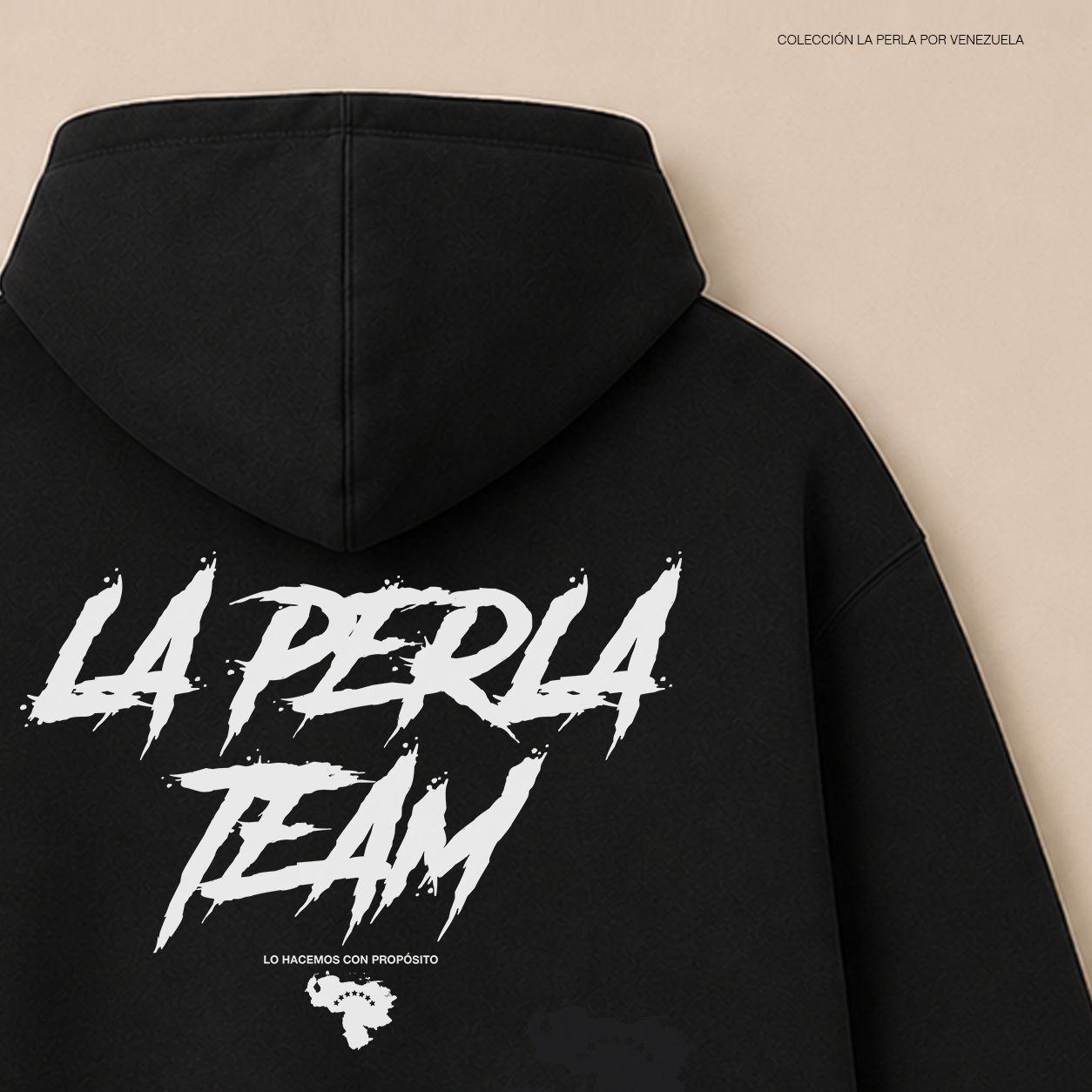 La Perla Team Lo hacemos con Propósito Hoodie
