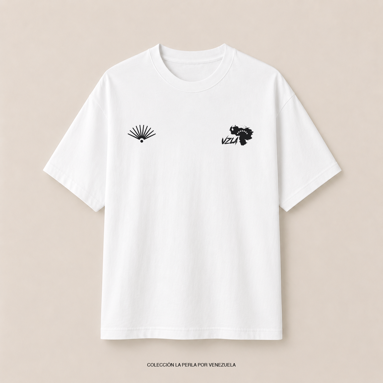 La Perla Team Lo hacemos con Proposito Unisex Oversized Tee